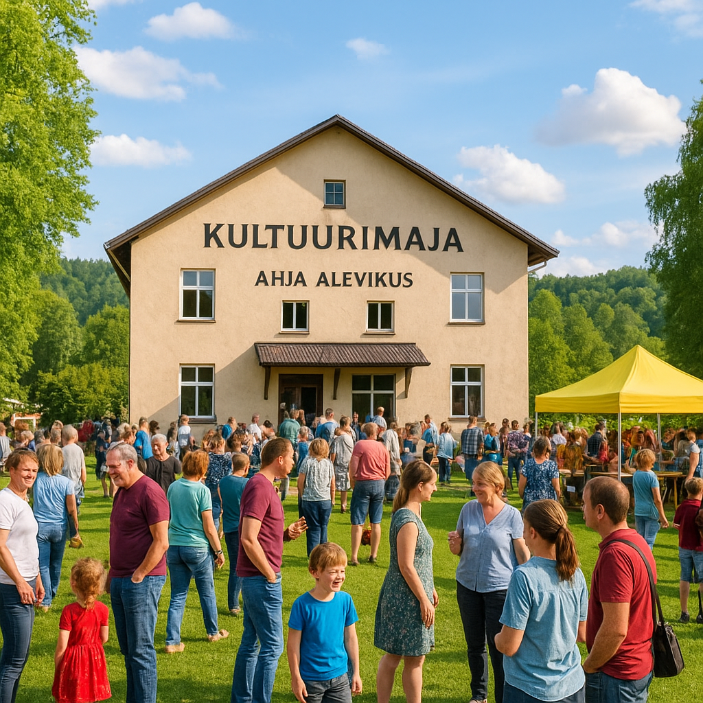 Ahja Kultuurimaja: Kohalik Elu Tuksuv Süda